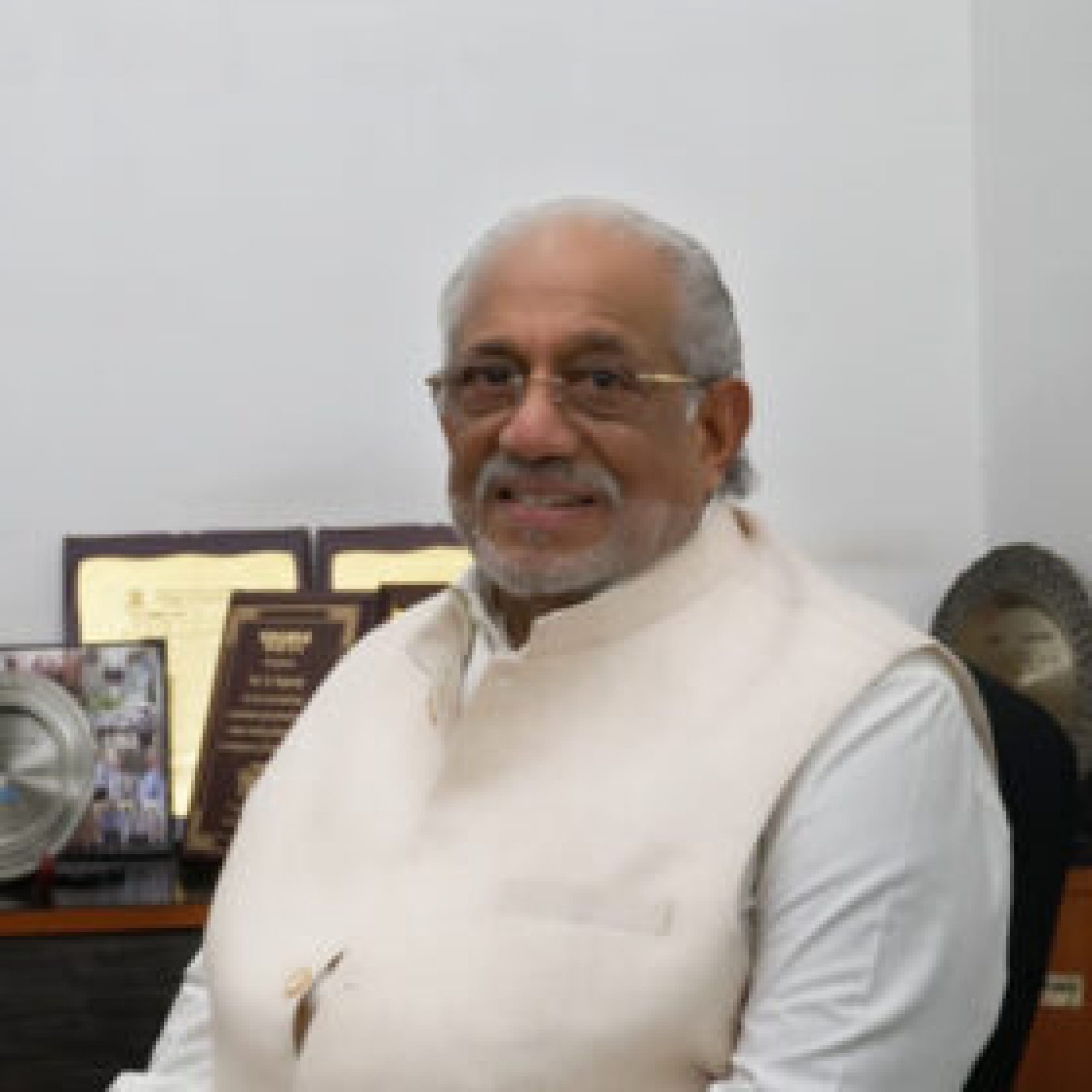 Educational leader at podium